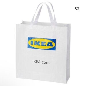 Brand New Ikea KLAMBY Bag in White